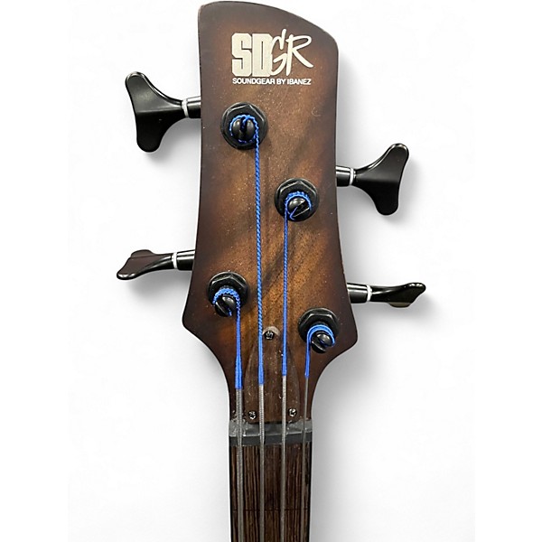 Used Ibanez SRH500F 2 Tone Sunburst Electric Bass Guitar