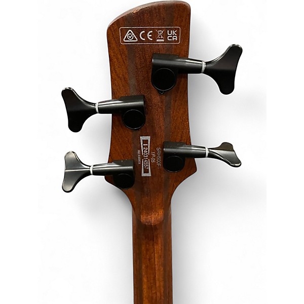 Used Ibanez SRH500F 2 Tone Sunburst Electric Bass Guitar