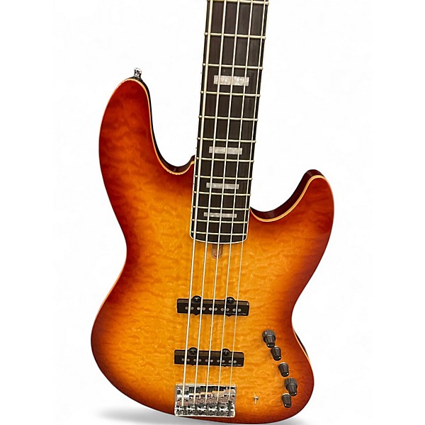 Used Sire Marcus Miller V9 Alder 5 String 2 Color Sunburst Electric Bass Guitar