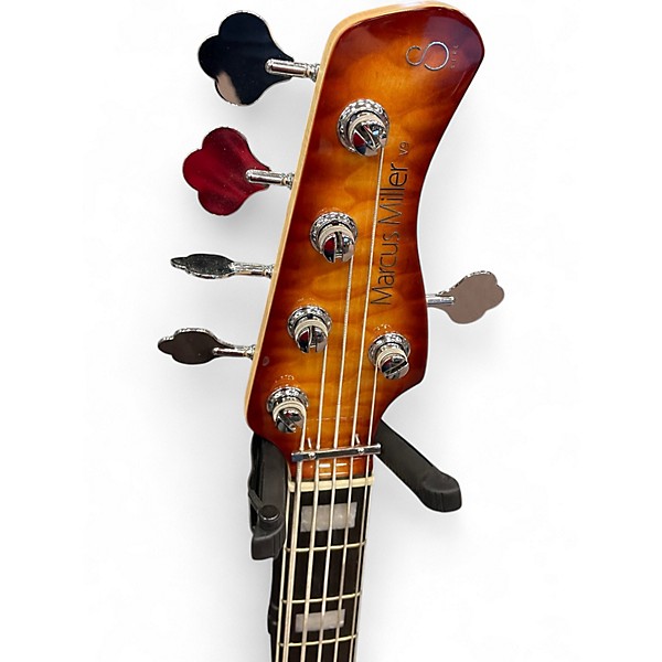 Used Sire Marcus Miller V9 Alder 5 String 2 Color Sunburst Electric Bass Guitar