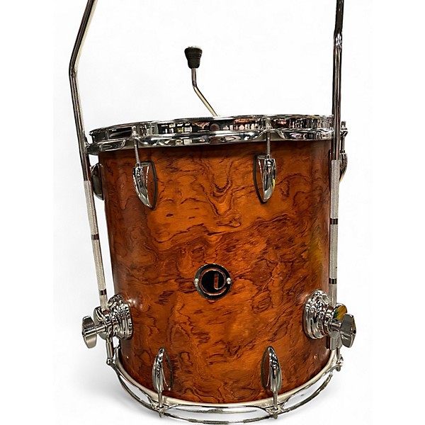 Used 2016 Infinity Drumworks 6 Piece CUSTOM MAPLE BURL VENEER Drum Kit