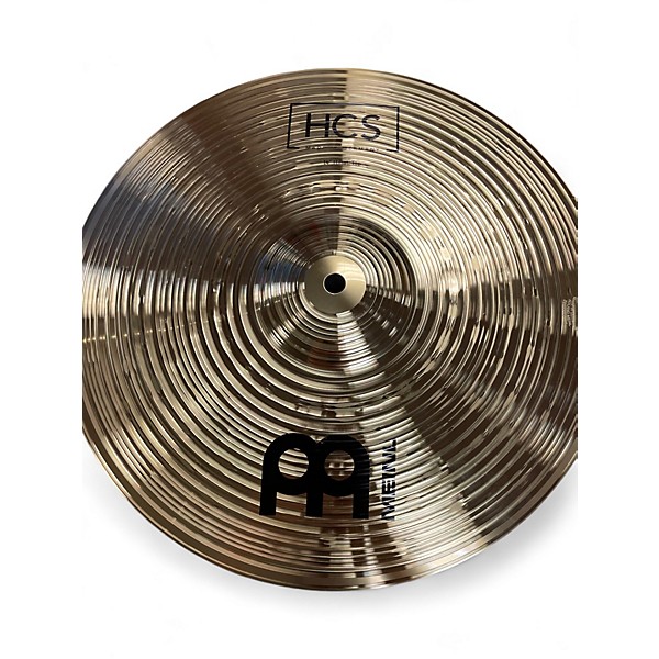 Used MEINL 14in HCS Hi Hat Pair Cymbal
