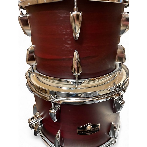 Used TAMA 5 Piece Imperialstar Black Drum Kit