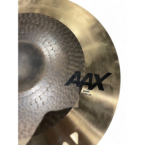 Used SABIAN 22in AAX Omni Ride Cymbal