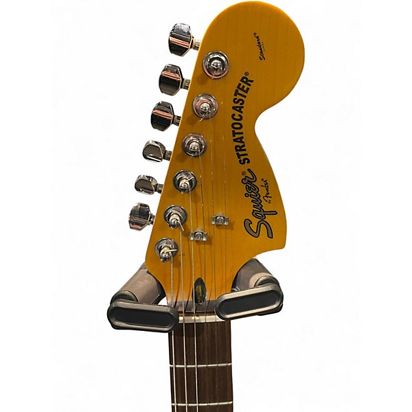 Used Squier Standard Stratocaster Natural Solid Body Electric Guitar