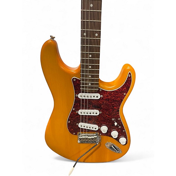 Used Squier Standard Stratocaster Natural Solid Body Electric Guitar