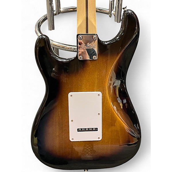 Used Squier Standard Stratocaster 2 Color Sunburst Solid Body Electric Guitar