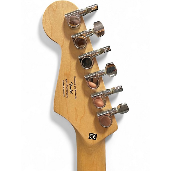 Used Squier Standard Stratocaster 2 Color Sunburst Solid Body Electric Guitar