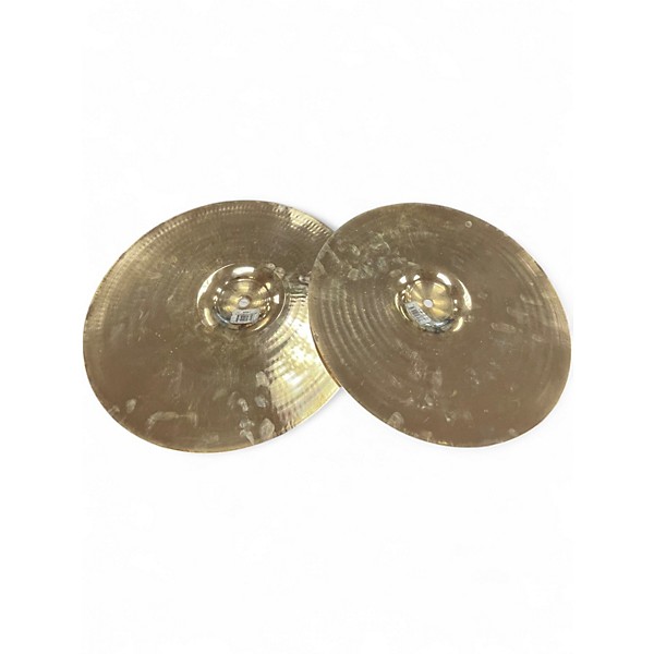 Used Zildjian 14in A Custom Hi Hat Pair Cymbal