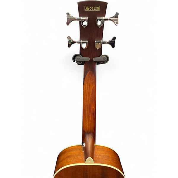 Used Ibanez PNB14E-OPN Natural Acoustic Bass Guitar