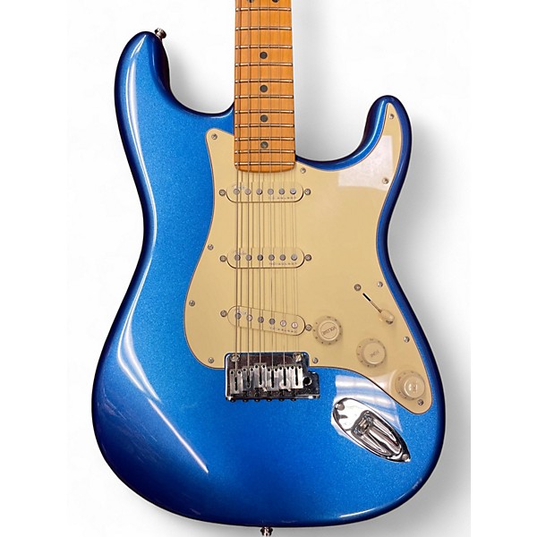 Used Fender American Ultra Stratocaster cobra blue Solid Body Electric Guitar