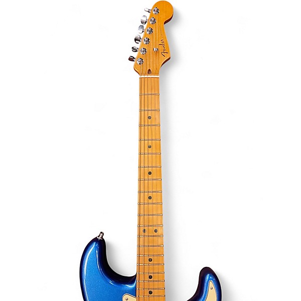 Used Fender American Ultra Stratocaster cobra blue Solid Body Electric Guitar