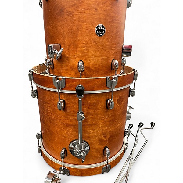 Used Gretsch Drums 4 Piece Catalina Club Jazz Series Satin Walnut Drum Kit