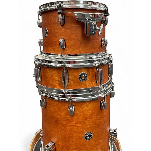 Used Gretsch Drums 4 Piece Catalina Club Jazz Series Satin Walnut Drum Kit