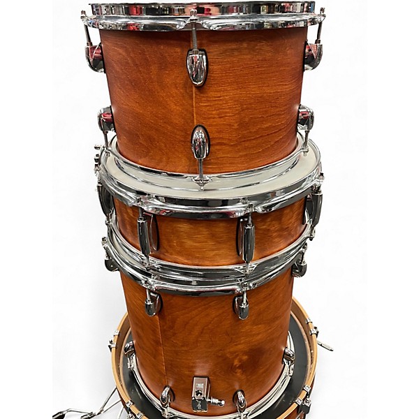 Used Gretsch Drums 4 Piece Catalina Club Jazz Series Satin Walnut Drum Kit