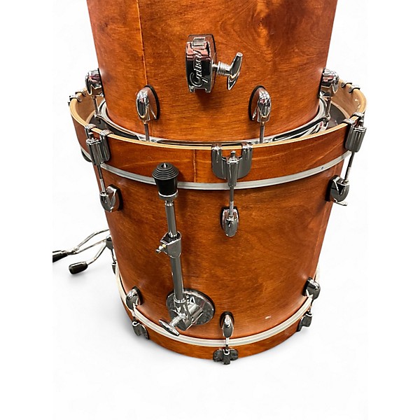 Used Gretsch Drums 4 Piece Catalina Club Jazz Series Satin Walnut Drum Kit