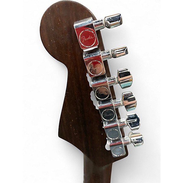 Used Fender American Professional Stratocaster with Rosewood Neck Surf Green Solid Body Electric Guitar