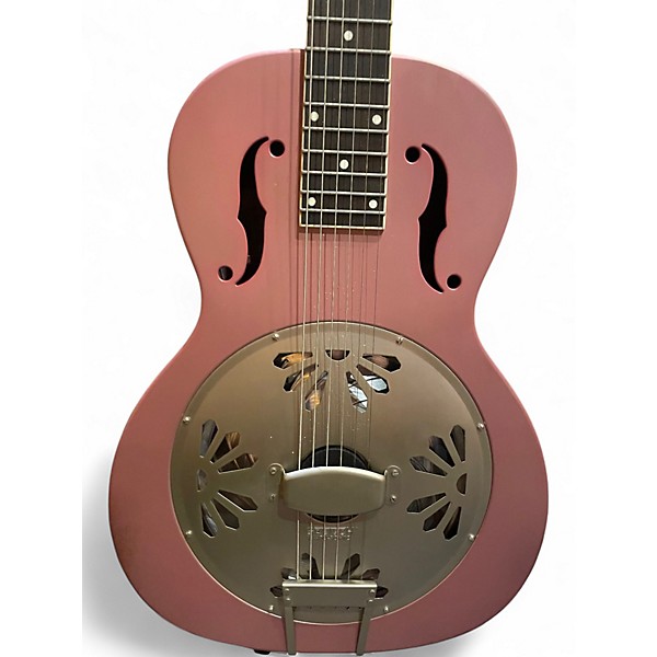 Used Gretsch Guitars G9212 Pink Resonator Guitar
