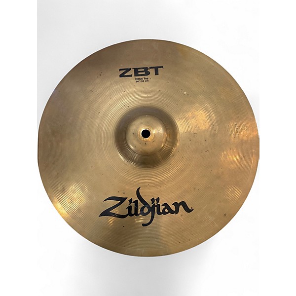 Used Zildjian 14in ZBT Hi Hat Pair Cymbal