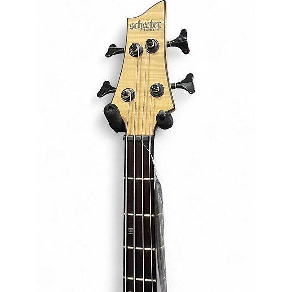 Used Schecter Guitar Research C4GT Natural Electric Bass Guitar