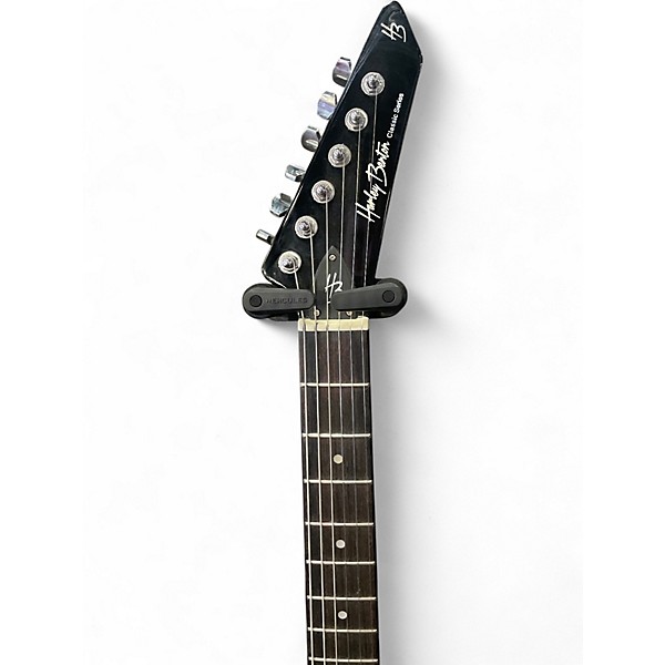 Used Harley Benton EXTREME 76 Black Solid Body Electric Guitar