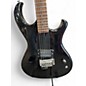 Used Aria THE CAT Black Solid Body Electric Guitar