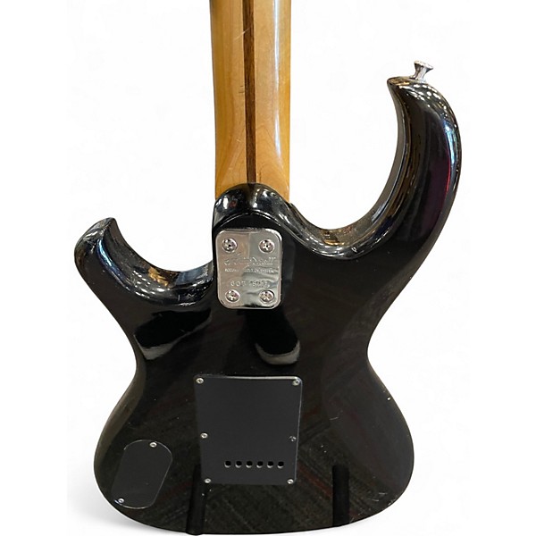 Used Aria THE CAT Black Solid Body Electric Guitar