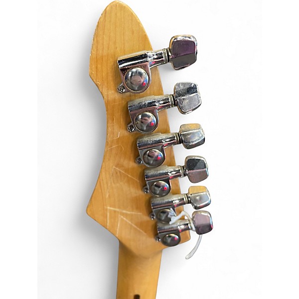 Used Aria THE CAT Black Solid Body Electric Guitar