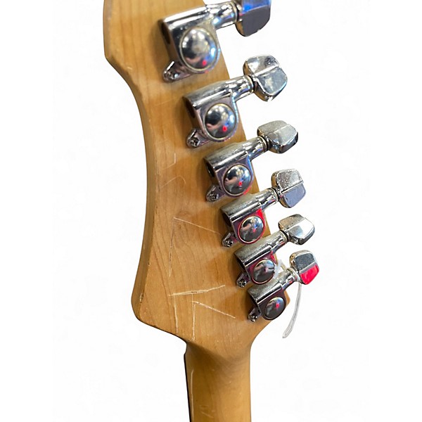 Used Aria THE CAT Black Solid Body Electric Guitar