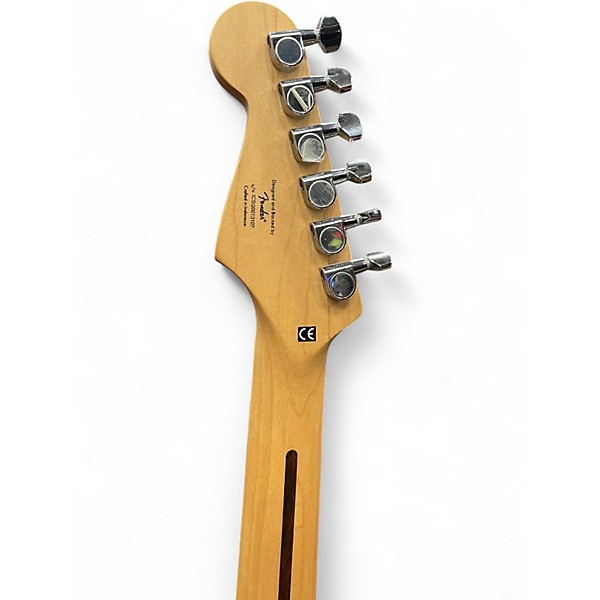 Used Squier Stratocaster White Solid Body Electric Guitar