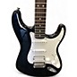 Used Starcaster by Fender Stratocaster Black Solid Body Electric Guitar