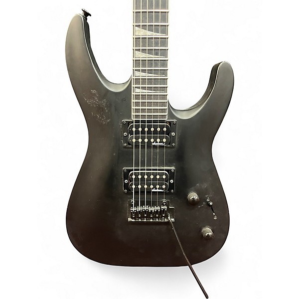 Used Jackson JS23 Dinky Black Solid Body Electric Guitar