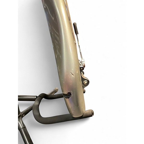 Used 2010 Fender Blacktop Jaguar HHH w/ Bigsby Silver Solid Body Electric Guitar