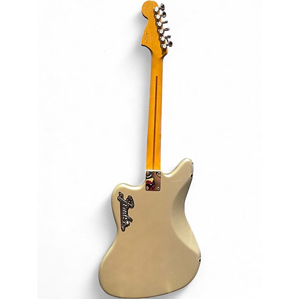 Used 2010 Fender Blacktop Jaguar HHH w/ Bigsby Silver Solid Body Electric Guitar