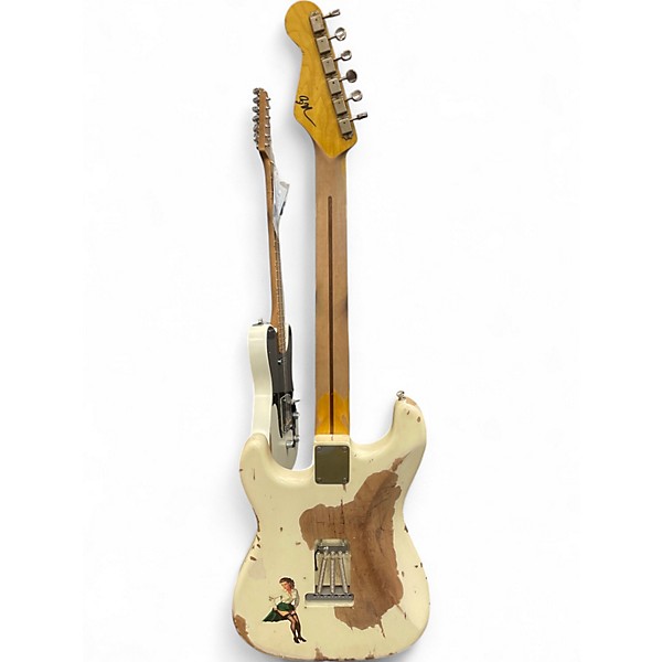 Used Nash Guitars S57 Olympic White Solid Body Electric Guitar