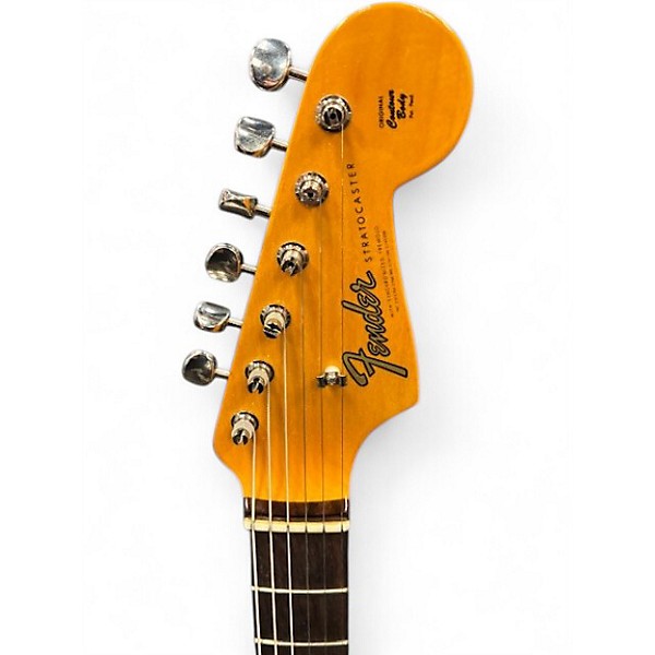 Used Fender 1965 American Vintage Stratocaster Sonic Blue Solid Body Electric Guitar