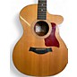 Used Taylor 214ce Natural Acoustic Electric Guitar