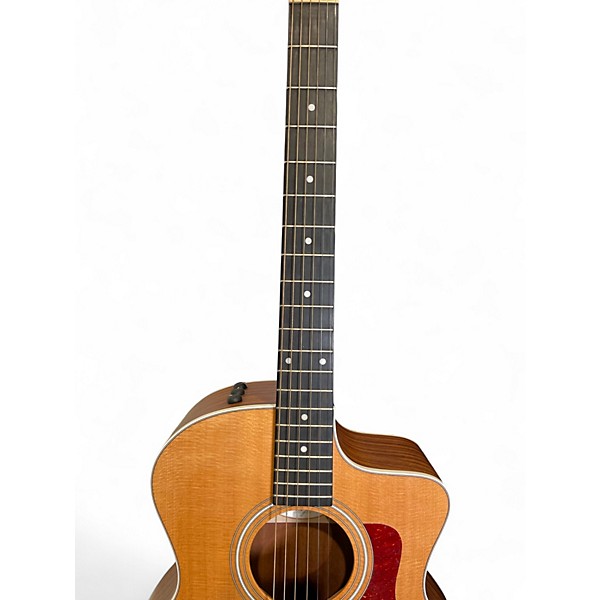 Used Taylor 214ce Natural Acoustic Electric Guitar
