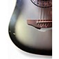 Used Ovation CC67 Celebrity Silver fade Acoustic Electric Guitar