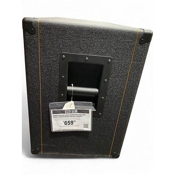 Used Orange Amplifiers PPC212C 2x12 120W Closed Back Guitar Cabinet