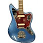 Used Squier Limited Edition Classic Vibe 70s Jaguar blue sparkle Solid Body Electric Guitar