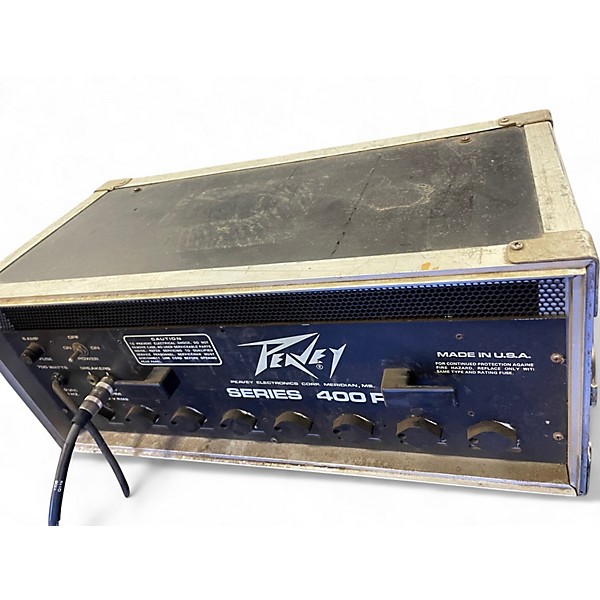 Used Peavey Series 400R XR-600 WITH ROADCASE Powered Mixer