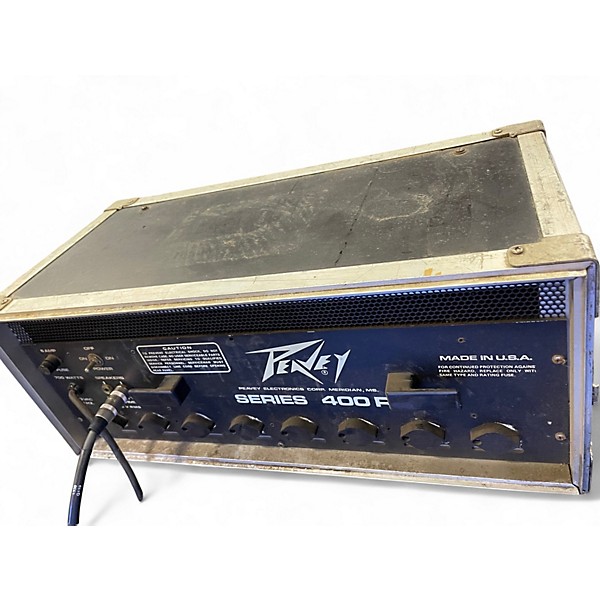 Used Peavey Series 400R XR-600 WITH ROADCASE Powered Mixer