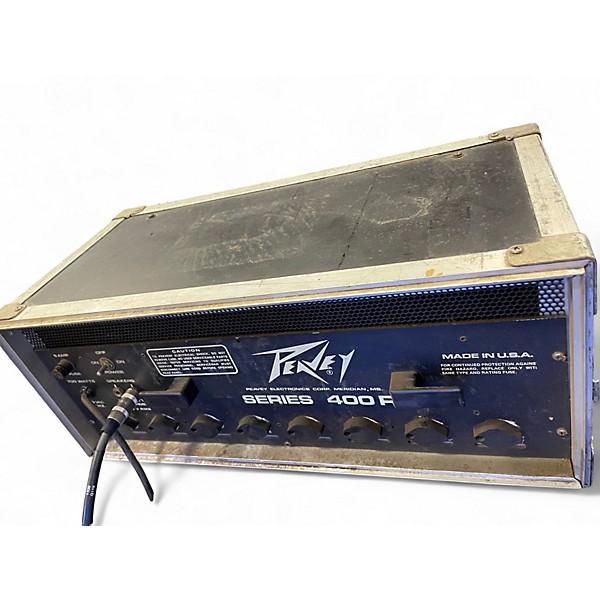 Used Peavey Series 400R XR-600 WITH ROADCASE Powered Mixer
