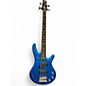 Used Ibanez GSRM20 Mikro Short Scale STARLIGHT Blue Electric Bass Guitar thumbnail