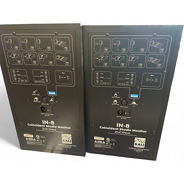 Used Kali Audio IN8 PAIR Powered Monitor