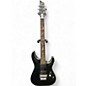 Used Schecter Guitar Research Damien Platinum Black Solid Body Electric Guitar thumbnail