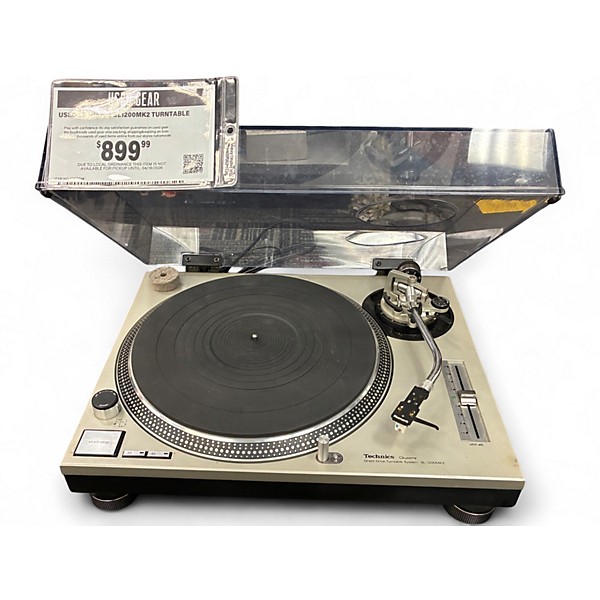 Used Technics SL1200MK2 Turntable