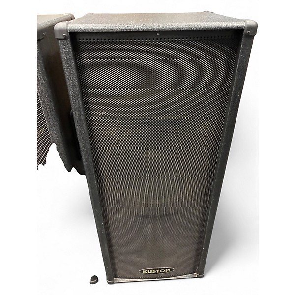 Used Kustom PA KSE215 PAIR Unpowered Speaker