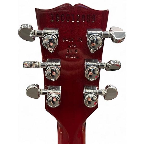 Used 2018 Gibson LES PAUL STANDARD BLOOD ORAND BURST Solid Body Electric Guitar